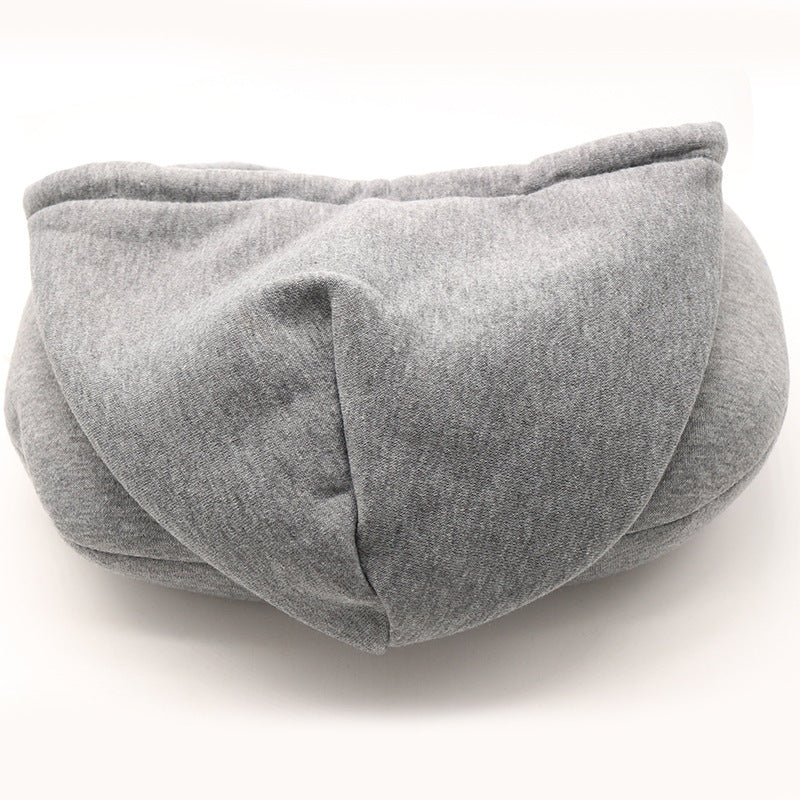 Airplane Neck Pillow with Hood - Everything Travel