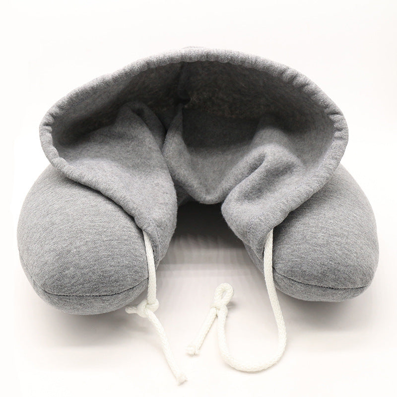 Airplane Neck Pillow with Hood - Everything Travel