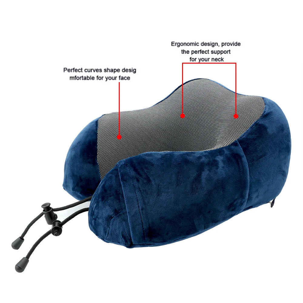 Memory Foam Travel Pillow - Everything Travel