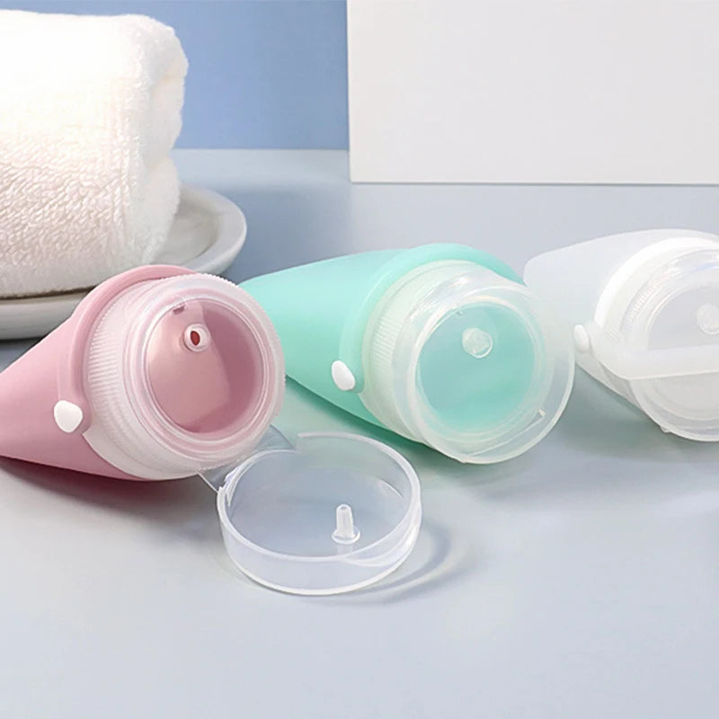 Silicone Refillable Travel Bottles - Everything Travel