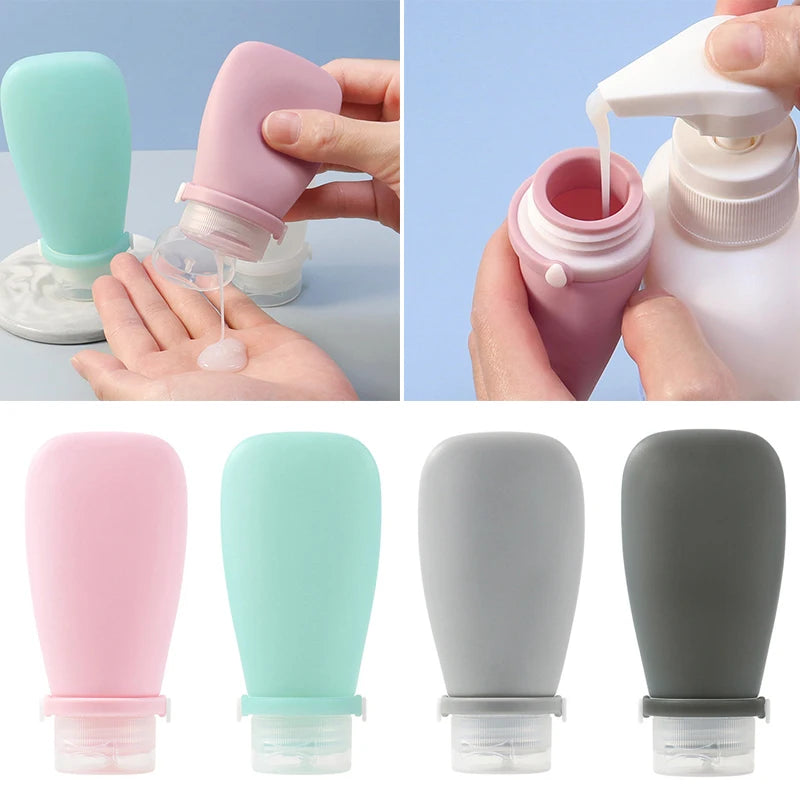 Silicone Refillable Travel Bottles - Everything Travel