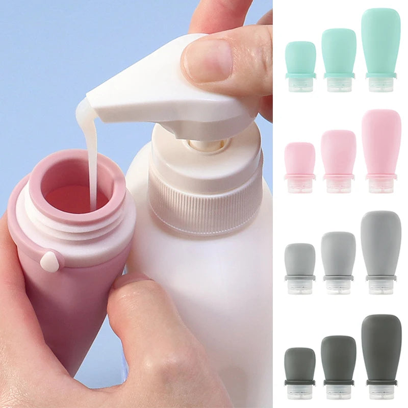 Silicone Refillable Travel Bottles - Everything Travel